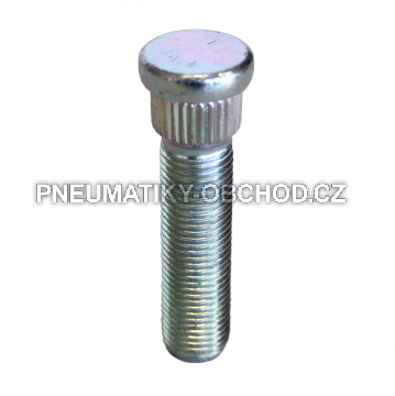 Kolové svorníky - štefty M12x1,25x52mm, tisícihran Ø14,3mm