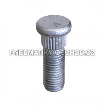 Kolové svorníky - štefty M12x1,5x35mm, tisícihran Ø12,9mm