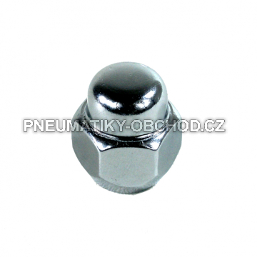 Matice na ALU kola Fiat, Hyundai, Kia, Mazda M12x1,5 kužel, klíč 21, výška 28 mm, uzavřená