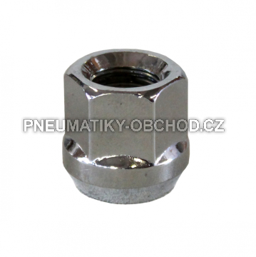 Matice na kola 1/2 UNF kužel, klíč 19, výška 21 mm, otevřená