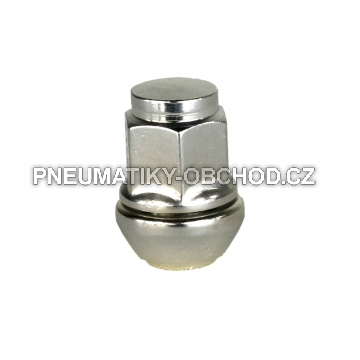 Plovoucí matice na alu kola M12x1,5 kužel, klíč 19, výška 34 mm, uzavřená