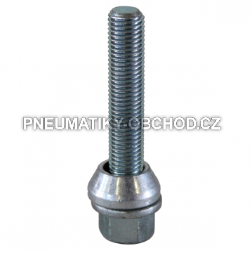 Plovoucí šrouby na alu kola M12x1,5x50mm kužel, klíč 17