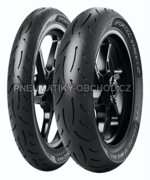 Pneu Metzeler SPORTEC STREET 2 90/80 R14 TL XL 49S Celoroční