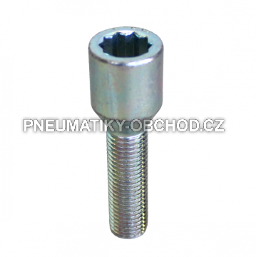 Speciální šrouby na alu kola M12x1,5x40mm s vnitřní hvězdicí, kužel