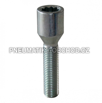 Speciální šrouby na alu kola M12x1,5x45mm s vnitřní hvězdicí, kužel