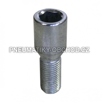 Speciální šrouby na alu kola M14x1,5x28mm s vnitřním imbusem, kužel