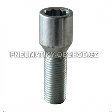 Speciální šrouby na alu kola M14x1,5x33mm s vnitřní hvězdicí, kužel