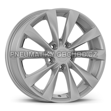 Alu kola AGT 16031, 16x6.5 5x100 ET35, stříbrná