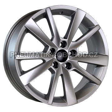 Alu kola AGT 17133, 17x7 5x114.3 ET48, stříbrná