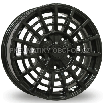 Alu kola AGT 18232, 18x7.5 5x160 ET50, černá lesklá (zátěžová)