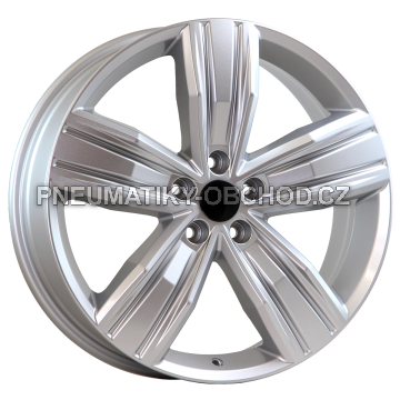 Alu kola AGT 19207, 19x7 5x112 ET43, stříbrná