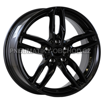 Alu kola AGT 907, 19x8.5 5x112 ET42, černá lesklá