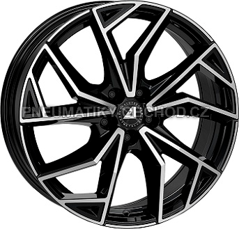 Alu kola ALUTEC ADX.02, 20x9 5x112 ET24, černá lesklá + leštění (zátěžová)