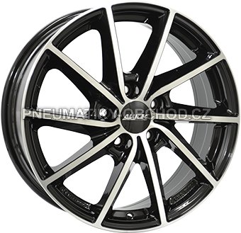 Alu kola ALUTEC SINGA, 15x6 4x100 ET47, černá lesklá + leštění
