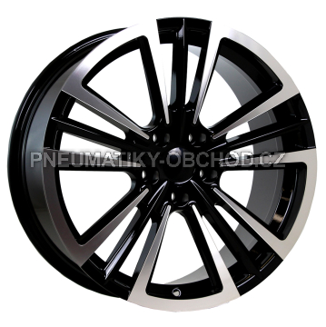 Alu kola Arceo DY1608, 18x8 5x112 ET45, černá + leštění