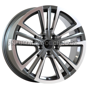 Alu kola Arceo DY1608, 18x8 5x112 ET45, šedivá + leštění