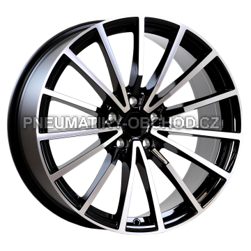 Alu kola Arceo DY579, 19x8.5 5x112 ET35, černá + leštění