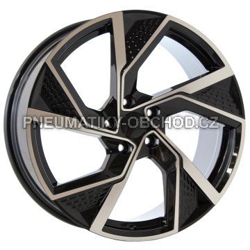 Alu kola Arceo DY739, 19x8.5 5x112 ET35, černá + leštění