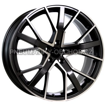 Alu kola Arceo DY839, 19x8.5 5x112 ET40, šedivá + leštění (zátěžová)