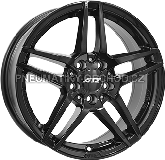 Alu kola ATS MIZAR, 17x7.5 5x112 ET36, černá lesklá