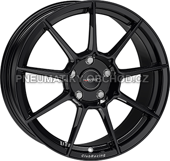 Alu kola AUTEC CLUB RACING, 17x7.5 5x120 ET43, černá lesklá