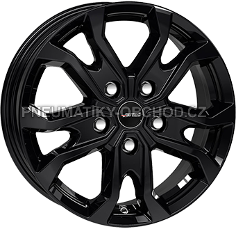 Alu kola AUTEC KISO, 17x7 5x160 ET55, černá lesklá (zátěžová)