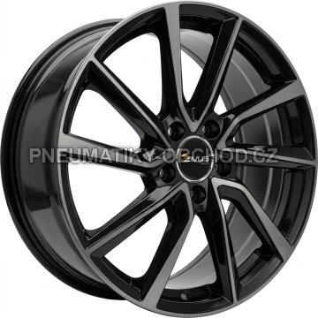 Alu kola AVUS VELGEN AC-518, 15x5.5 4x100 ET40, černá lesklá