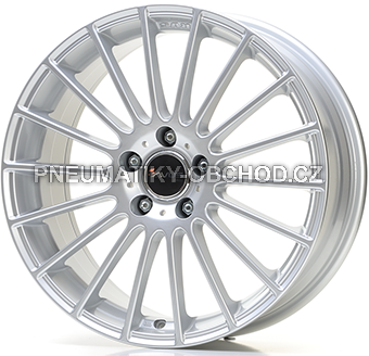Alu kola AVUS VELGEN AC-M03, 18x8 5x110 ET35, stříbrná metalíza