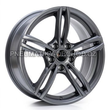 Alu kola AVUS VELGEN AC-MB3, 18x8 5x120 ET34, šedivá