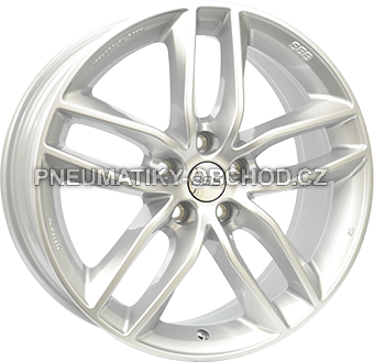 Alu kola BBS SX, 18x8 5x112 ET35, stříbrná