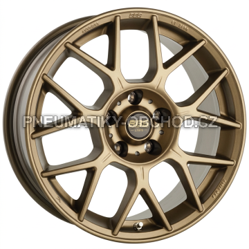 Alu kola BBS XR, 18x8 5x100 ET36, bronzová matná