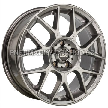 Alu kola BBS XR, 18x8 5x112 ET37, šedivá