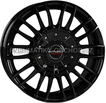 Alu kola BORBET CW3, 17x7.5 6x120 ET45, černá lesklá (zátěžová)