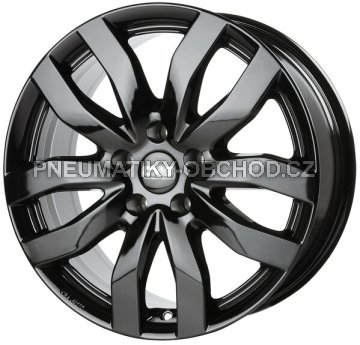 Alu kola CMS C22, 16x6.5 5x120 ET52, černá lesklá (zátěžová)