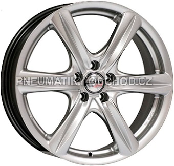 Alu kola DIVERSEN MONACO, 17x7 4x100 ET32, stříbrná metalíza