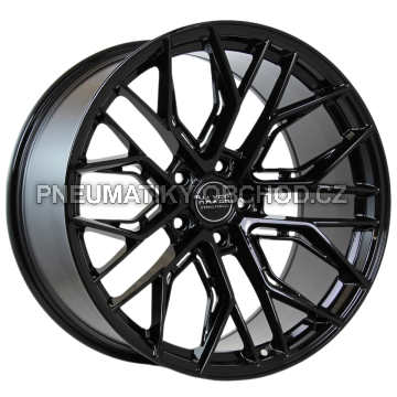 Alu kola Haxer HX015F, 19x8 5x112 ET40, černá lesklá