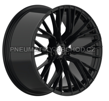 Alu kola Haxer HX024F, 20x10 5x114.3 ET40, černá matná (zátěžová)