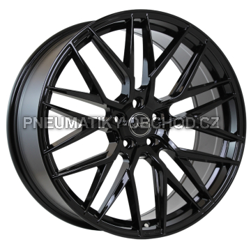 Alu kola Haxer HX035, 17x7 5x105 ET40, černá lesklá