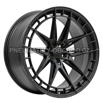 Alu kola Haxer HX046F, 18x8 5x120 ET34, černá matná (zátěžová)
