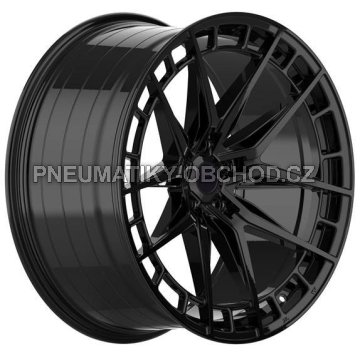 Alu kola Haxer HX046F, 19x8.5 5x112 ET40, černá matná