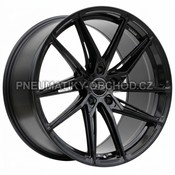 Alu kola Haxer HX08F, 21x9 5x112 ET28, černá lesklá