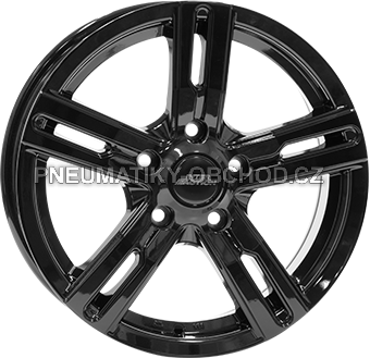Alu kola INTER ACTION KARGIN, 14x6 4x100 ET30, černá lesklá (zátěžová)