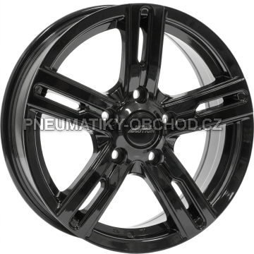 Alu kola INTER ACTION KARGIN, 18x7.5 5x160 ET50, černá lesklá (zátěžová)