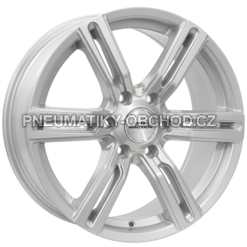 Alu kola INTER ACTION KARGIN 6, 16x7 6x130 ET50, stříbrná (zátěžová)