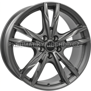 Alu kola IT WHEELS GINA, 17x7.5 5x108 ET50, šedivá matná (zátěžová)