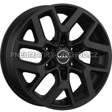 Alu kola MAK GRAVEL, 16x6.5 6x120 ET50, černá matná (zátěžová)