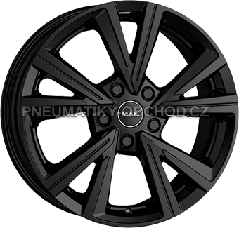 Alu kola MAK QVARZ, 16x6.5 5x114.3 ET40, černá lesklá