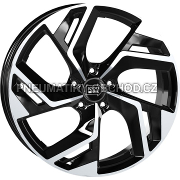 Alu kola Mille Miglia MM1031, 18x7.5 5x108 ET45, černá + leštění