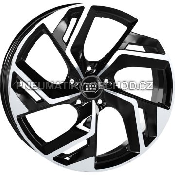 Alu kola Mille Miglia MM1031, 19x7.5 5x112 ET45, černá + leštění