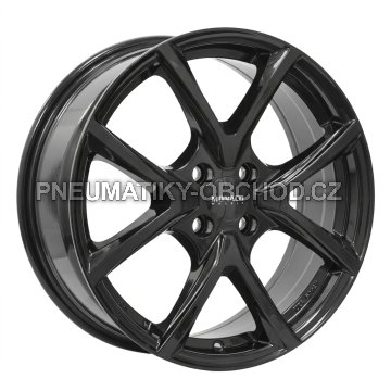 Alu kola MONACO WHEELS 2 CL2, 18x7.5 5x114.3 ET40, černá lesklá
